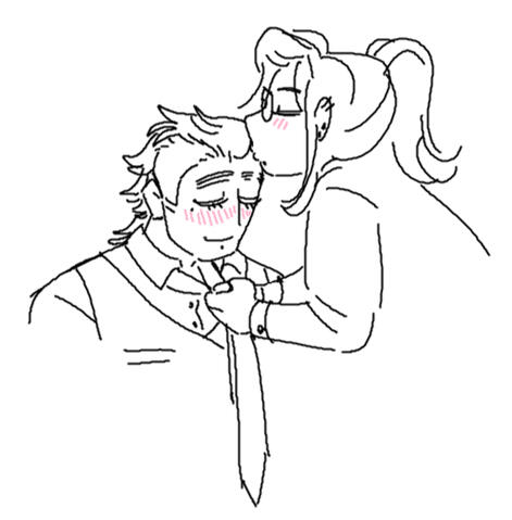 ~$15 Kiss doodle