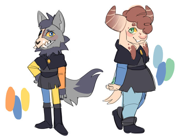 ~$30 Owl House Themed OC Sketch Ref